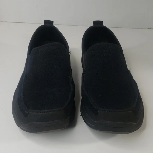Skechers 65032 Relaxed Fit Harper Slip On Men's Shoes Black size 12 - Picture 2 of 8